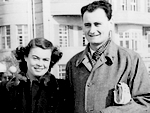 Edith si Egon Balas in Anglia 1949